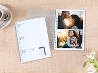 Agenda personnalisé Agenda personnalisé avec une photo de couple