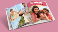 Pixum Fotoboek Pixum Fotoboek in vierkant formaat met zomerse vakantiefoto's